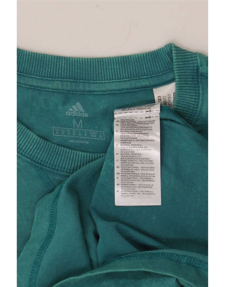 Adidas muška majica kratkih rukava Srednje plavi pamuk