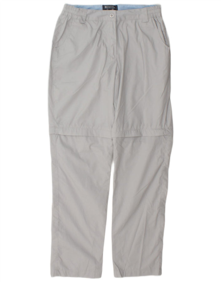 Mountain Warehouse Ženske Chino Hlače UK 8 Male W27 L30 Sivi Poliester