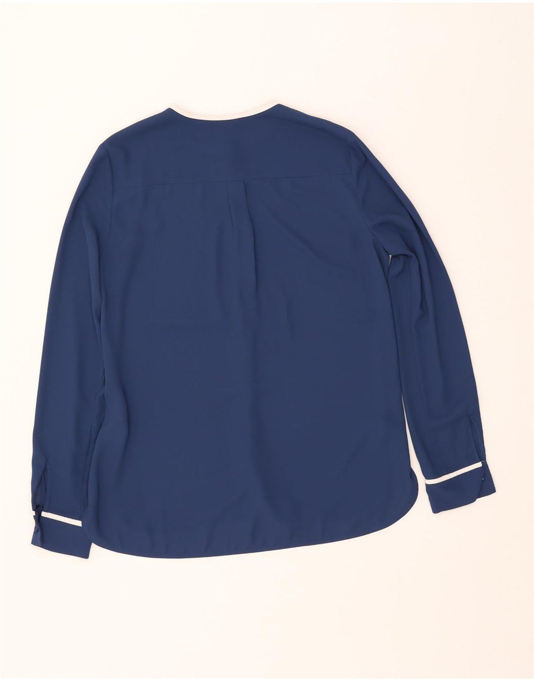 TOMMY HILFIGER Ženska široka bluza Top US 4 Small tamnoplavi poliester