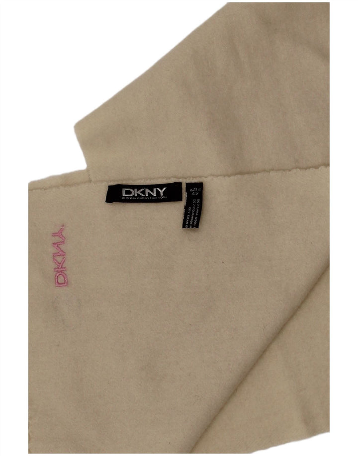 Dkny ženski pravokutni šal jedne veličine od bijele vune