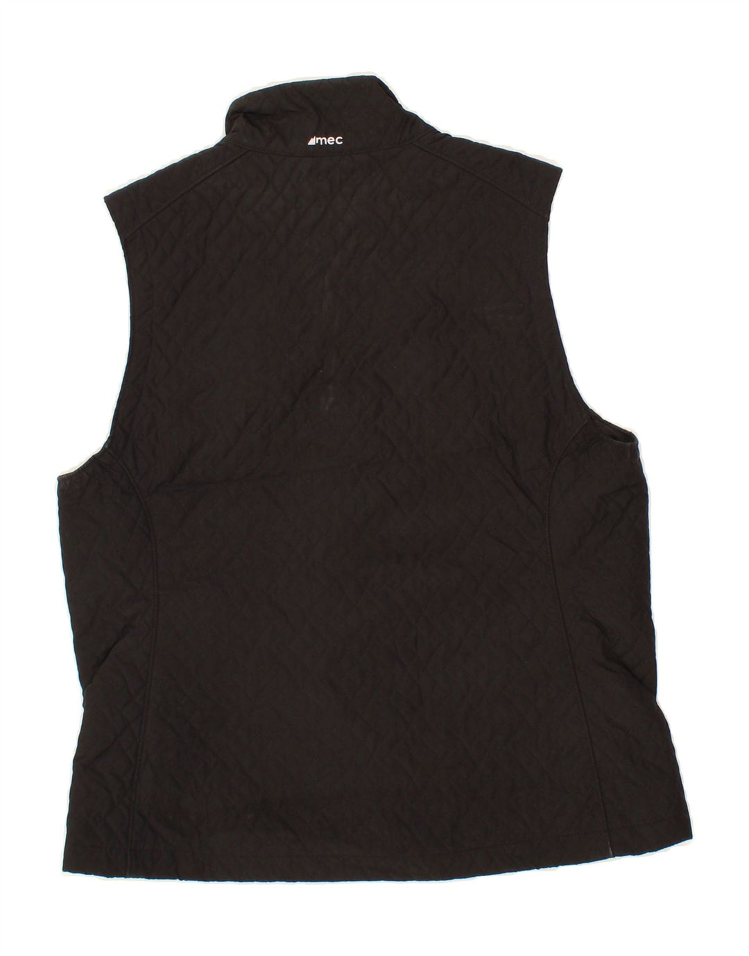 MOUNTAIN EQUIPMENT Womens Quilted Gilet UK 16 Large Black Polyester Vintage Mountain Equipment and Second-Hand Mountain Equipment from Messina Hembry 