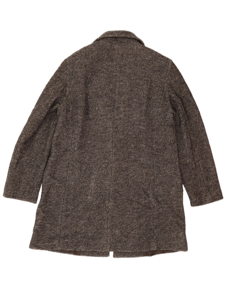 Massimo Dutti Ženska jakna sako s 1 gumbom UK 14 srednje siva riblja kost