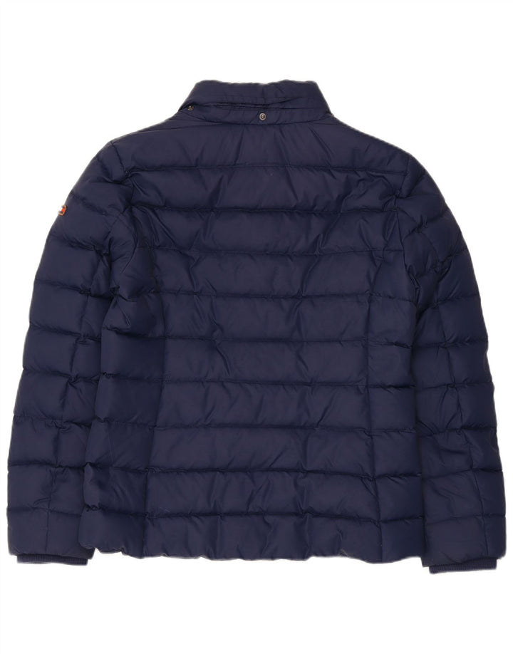 Tommy Hilfiger ženska podstavljena jakna UK 16 veliki tamnoplavi poliester