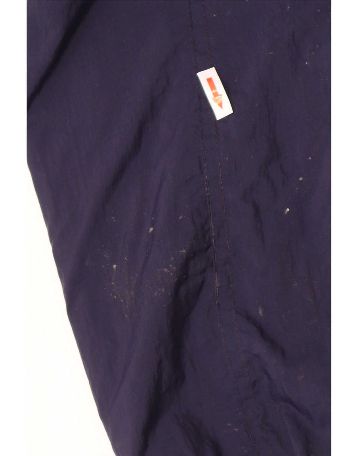 Vintage muški skijaški kombinezon IT 48 Medium tamnoplavi poliamid u blokovima boja