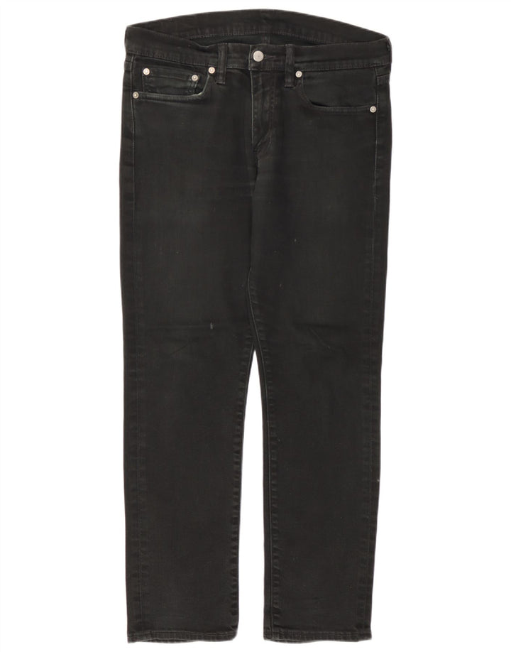 Levi's muške 511 uske traperice W32 L30 crni pamuk