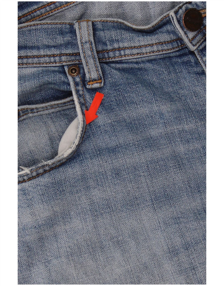 Wrangler muške kratke traper kratke hlače W34 veliki plavi pamuk