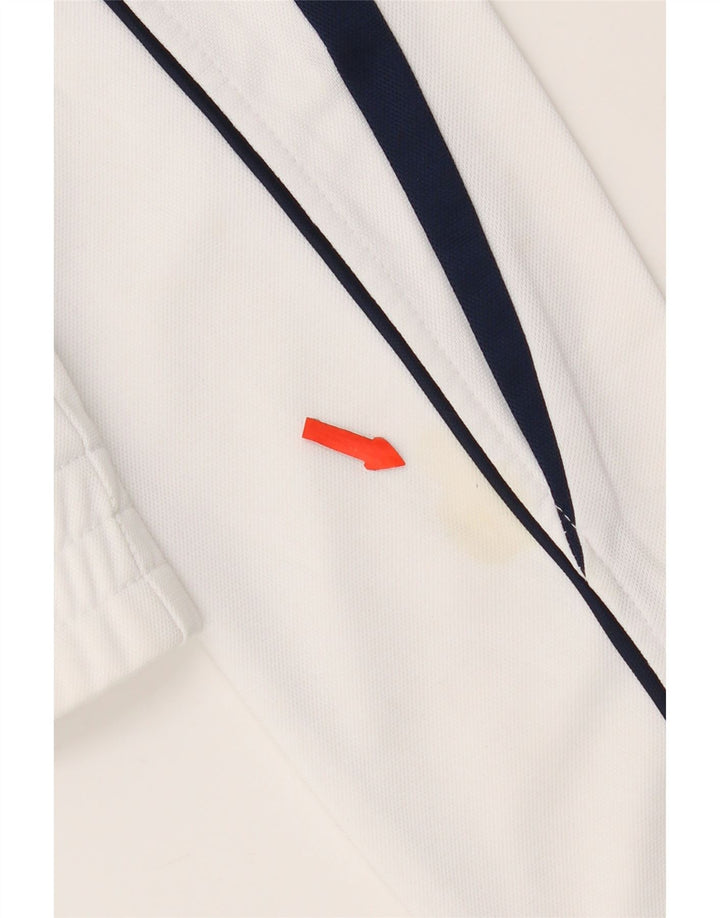 Gornja jakna trenirke Asics Boys Graphic 7-8 Years White Colourblock