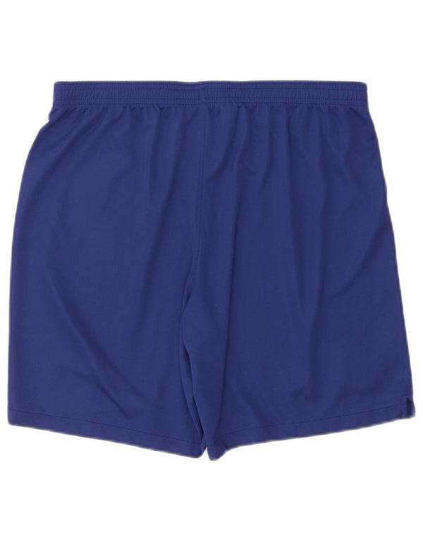 Nike Mens Barcelona Graphic Sport Shorts Large Navy Blue