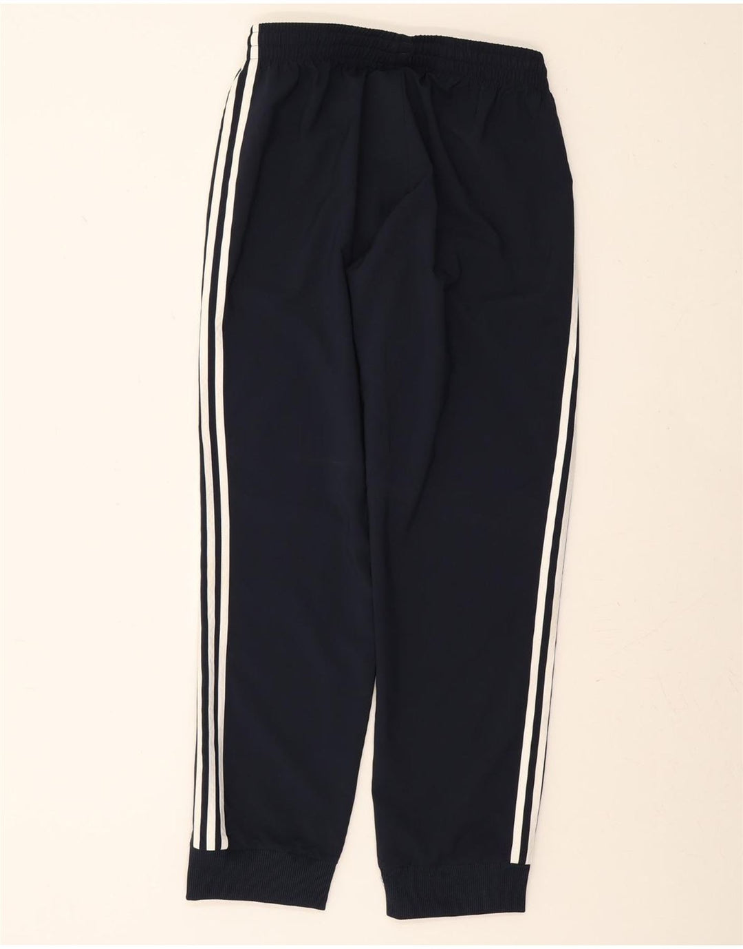 ADIDAS Mens Premium Tracksuit Trousers Joggers Medium Navy Blue Polyester Vintage Adidas and Second-Hand Adidas from Messina Hembry 