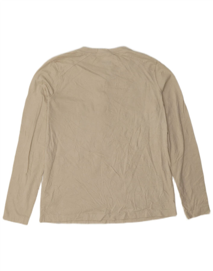 Dickies Ženska majica dugih rukava UK 10 Mala, bež pamuk