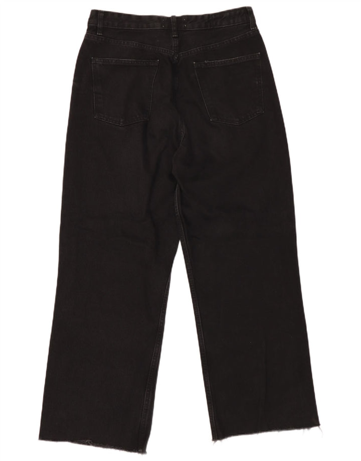 Zara ženske široke traperice EU 42 Large W32 L28 crne