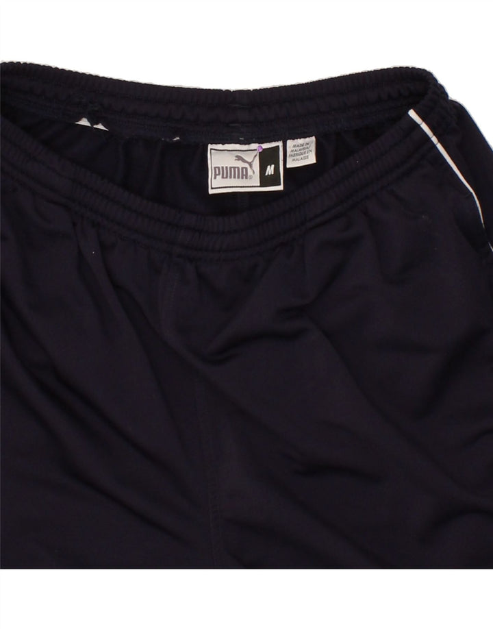 PUMA Mens Tracksuit Trousers Joggers Medium Navy Blue Polyester Vintage Puma and Second-Hand Puma from Messina Hembry 