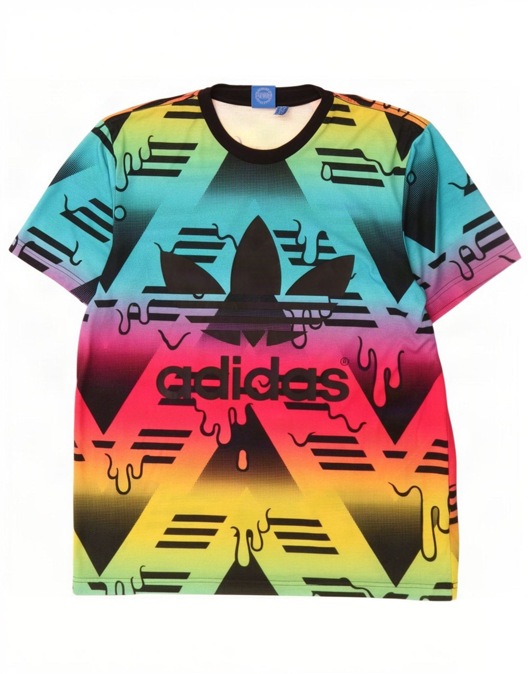 Adidas muška majica s grafičkim motivima, srednje raznobojni poliester
