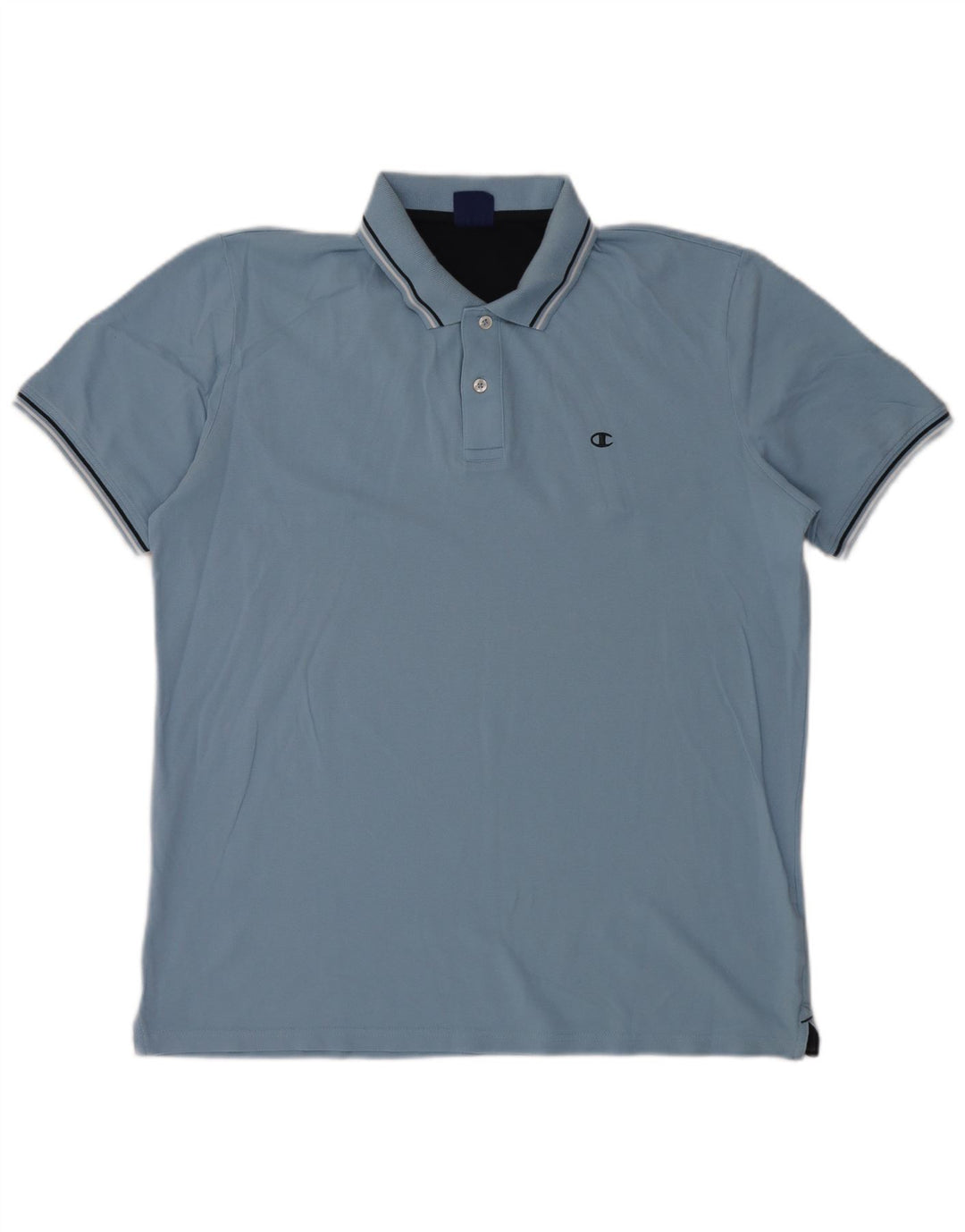 CHAMPION Mens Polo Shirt XL Blue