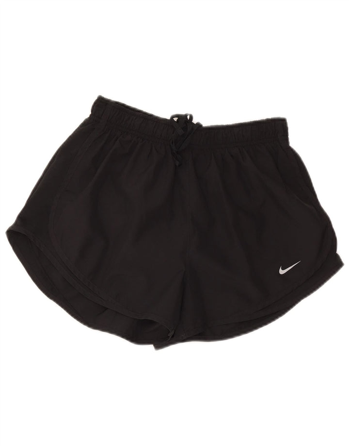 Nike ženske Dri Fit sportske kratke hlače UK 12 srednje crne