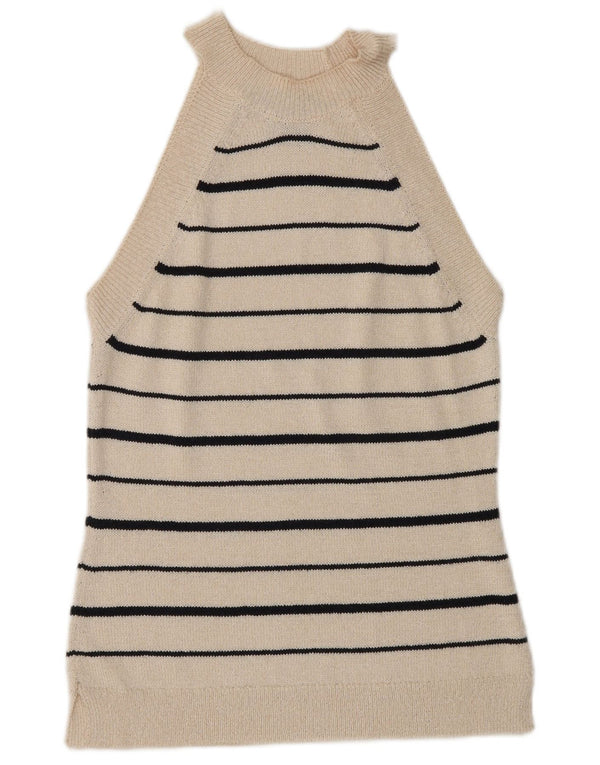 Ženska majica bez rukava Massimo Dutti UK 6 XS s bijelim prugama