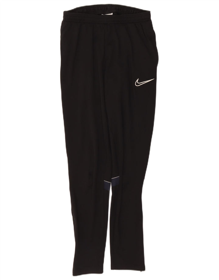 Nike muške hlače za trenirku Male crne poliesterske