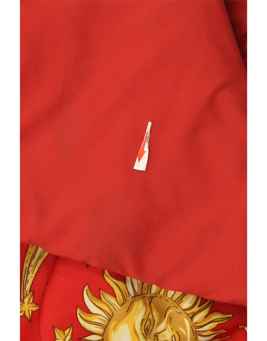Vintage ženski podstavljeni kaput EU 44 XL crveni