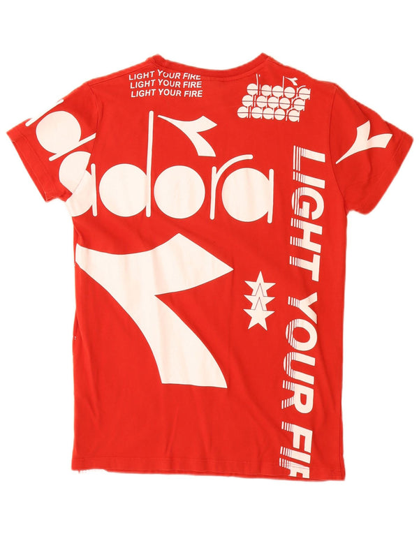 Majica kratkih rukava Diadora Boys Graphic T-Shirt 13-14 Years Red