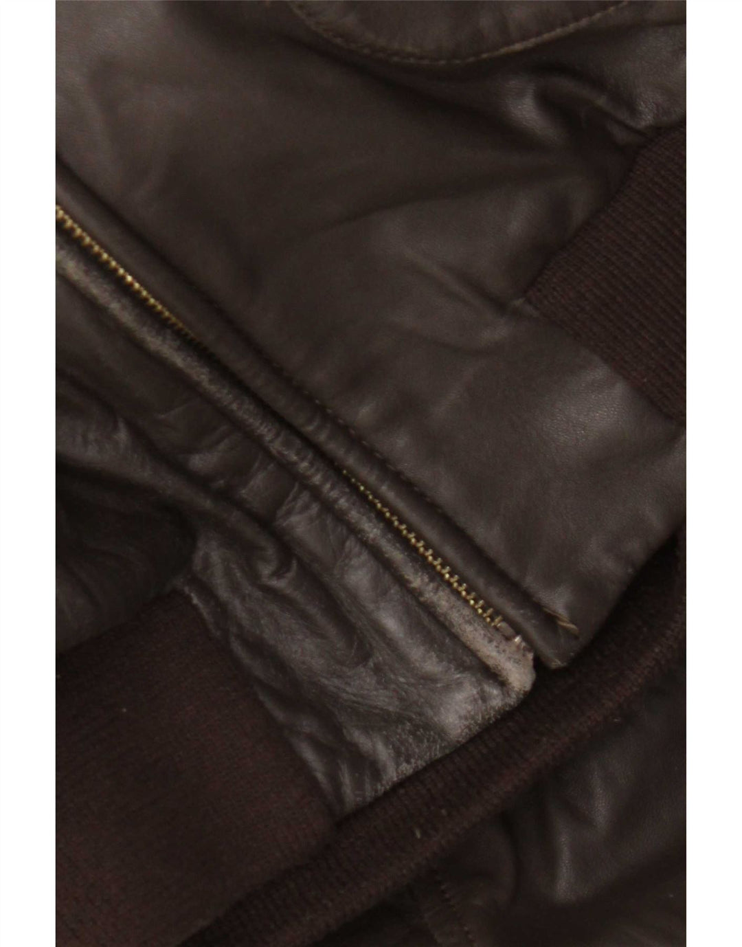 Vintage muška kožna jakna UK 40 Large Brown