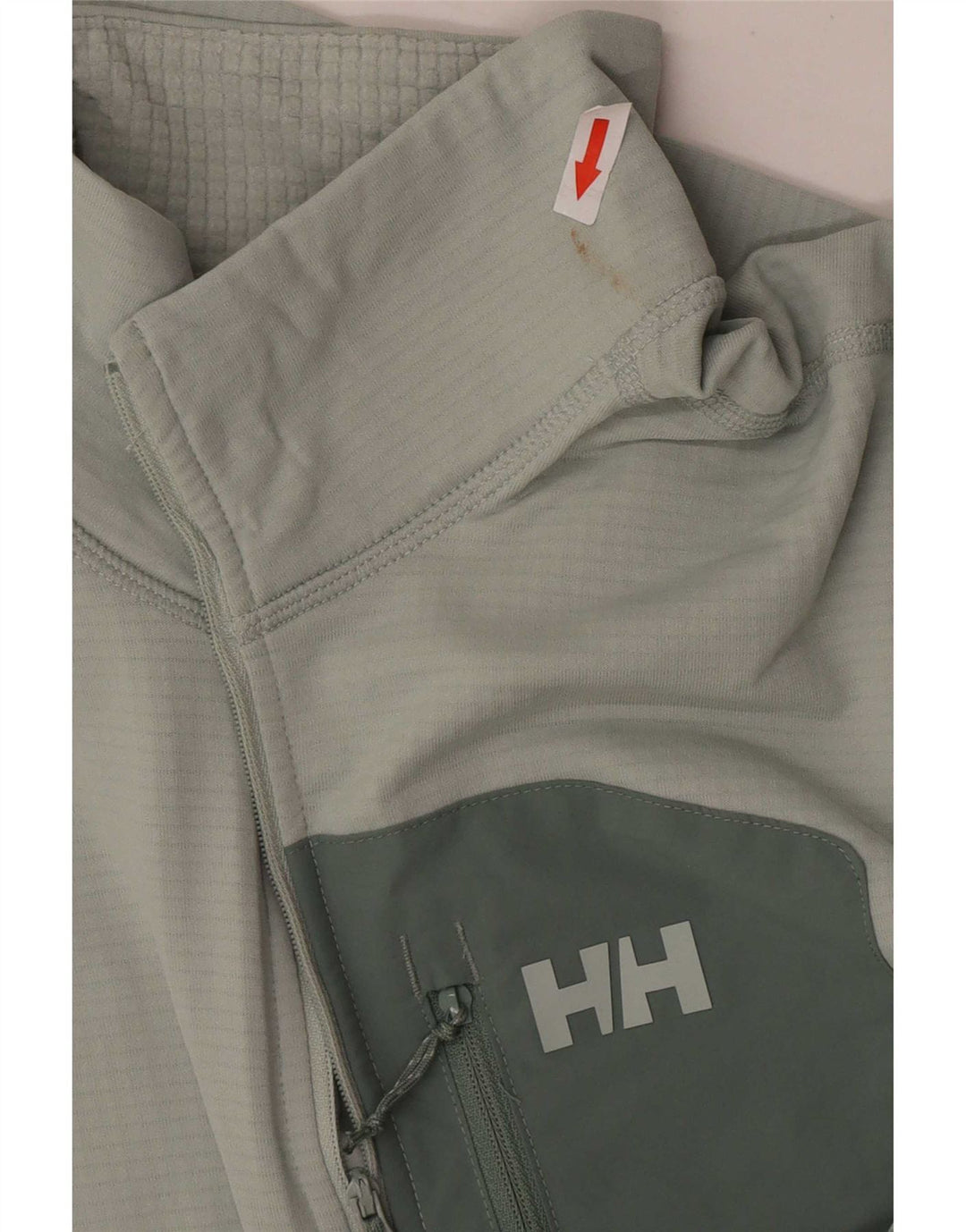 Helly Hansen, gornji dio muške trenirke s patentnim izrezom, srednje zelene boje