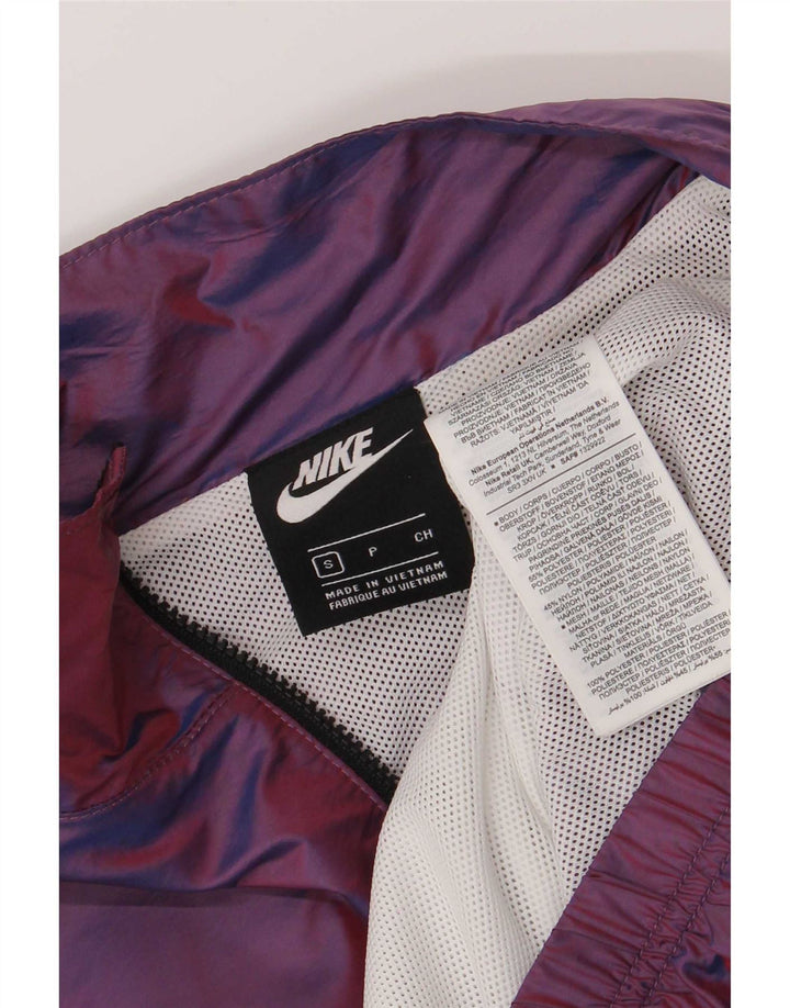 Nike ženska gornja jakna s trenirkom prekomjerne veličine UK 10 mala ljubičasta