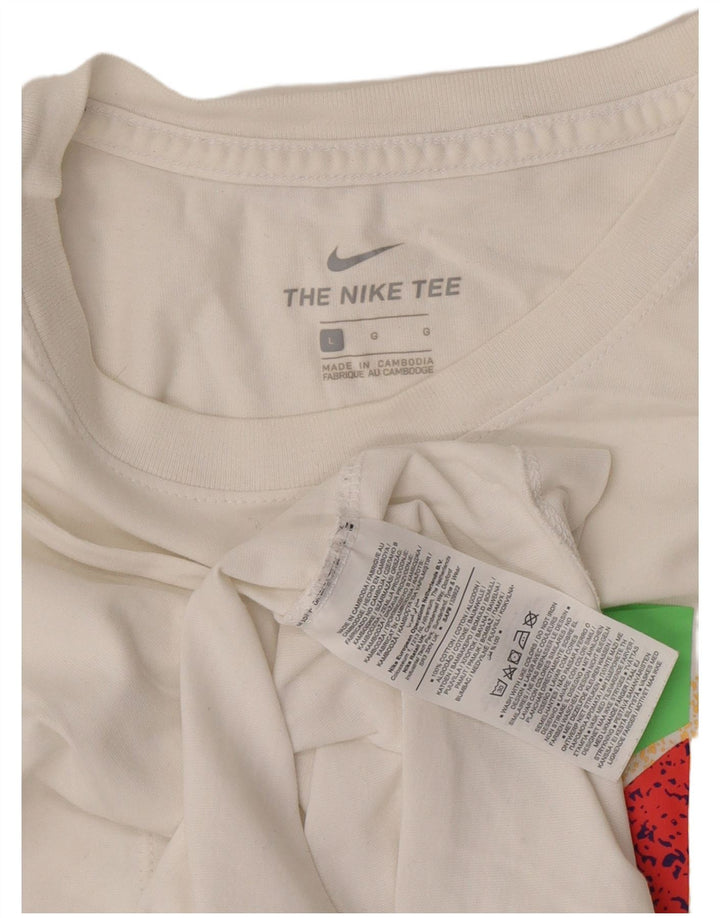 Nike muška majica s grafičkim motivima, veliki bijeli pamuk