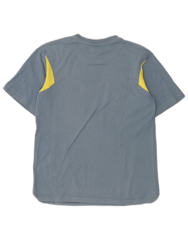 Nike Boys Graphic T-Shirt Top 12-13 Years Large Blue Colourblock Pamuk