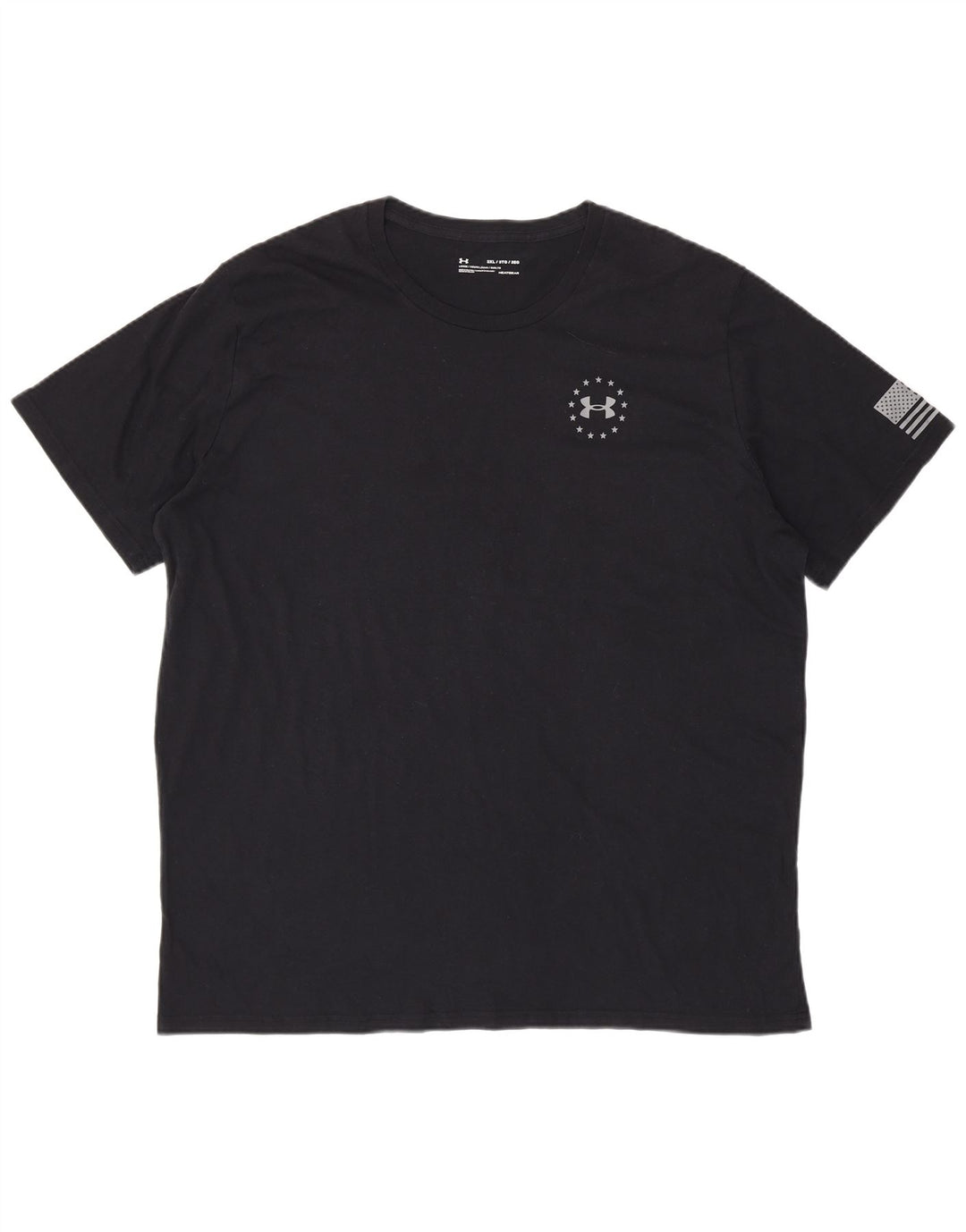 UNDER ARMOUR Muška top majica Heat Gear Graphic T-Shirt 3XL crna