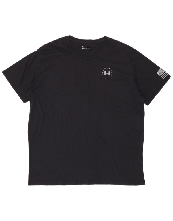 UNDER ARMOUR Muška top majica Heat Gear Graphic T-Shirt 3XL crna