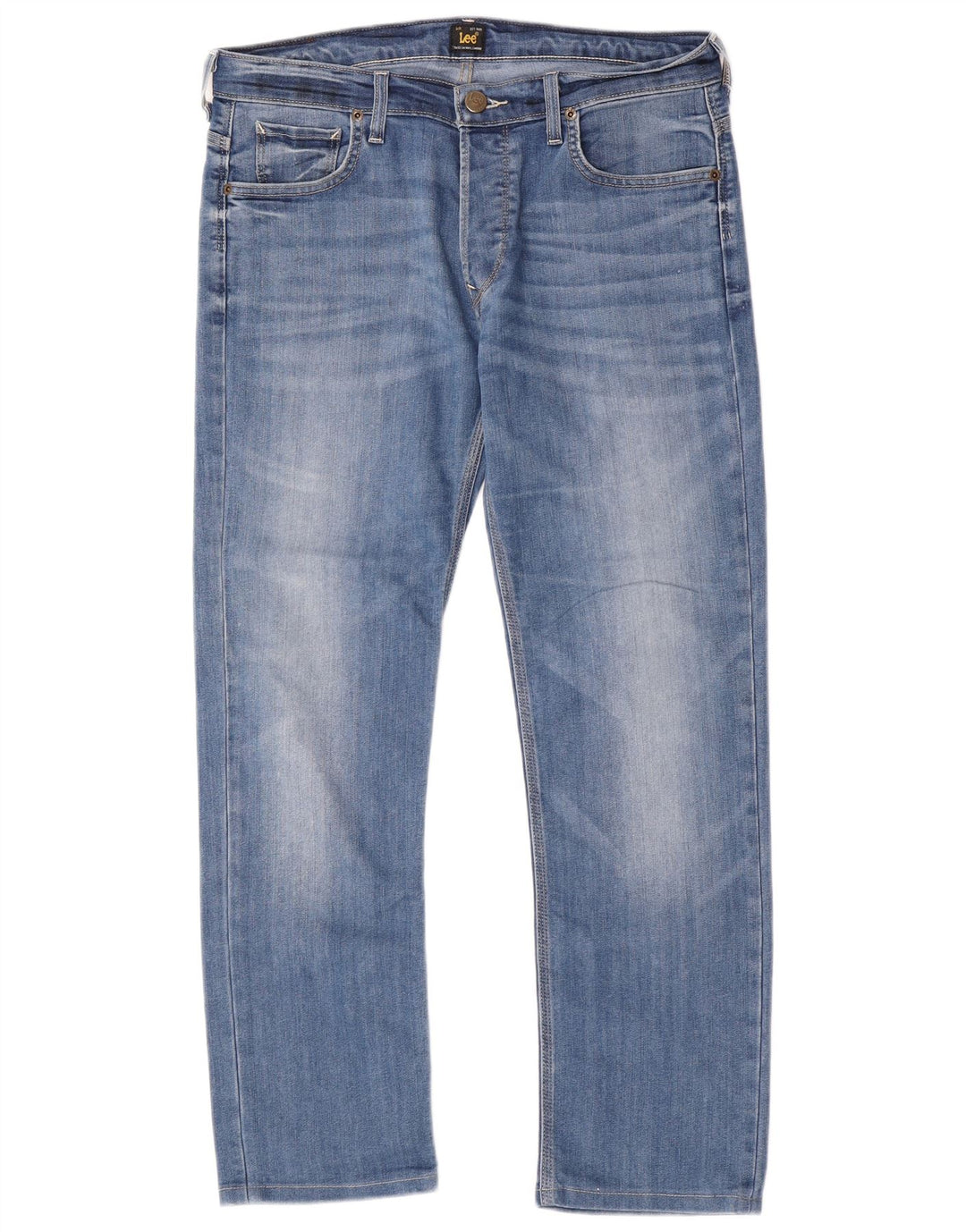 Lee Mens Powell Slim Jeans W34 L28 Plavi pamuk