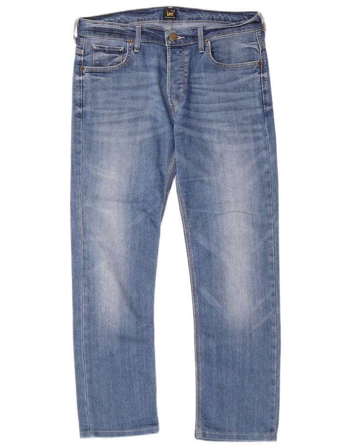 Lee Mens Powell Slim Jeans W34 L28 Plavi pamuk