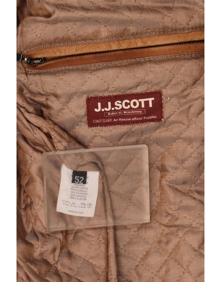 J.J.Scott muška kožna jakna IT 52 XL bež