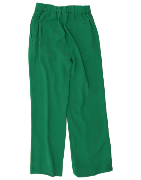 Reiss Ženske male chino hlače širokog kroja UK 6 XS W24 L29 Zelene