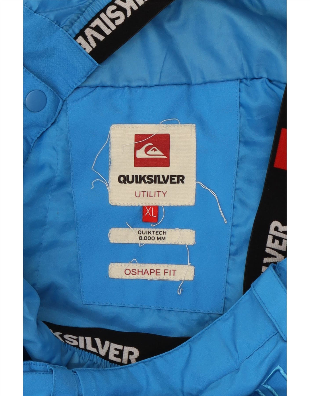 Quiksilver muške grafičke skijaške hlače XL plavi poliester