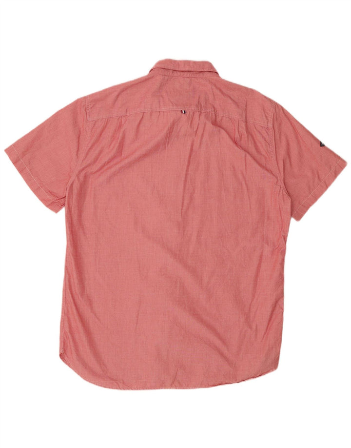 SUPERDRY muška moderna klasična majica kratkih rukava 2XL crveni pamuk