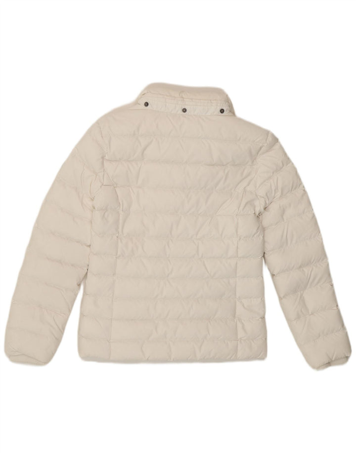 Tommy Hilfiger ženska podstavljena jakna UK 6 XS bijeli poliester