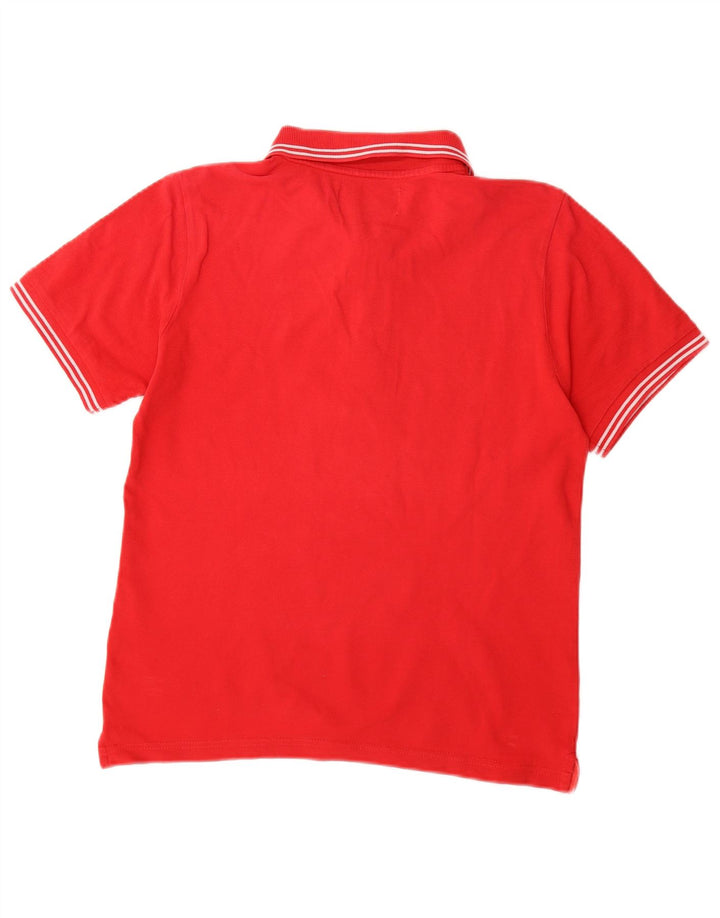 KAPPA Mens Polo Shirt Small Red Cotton