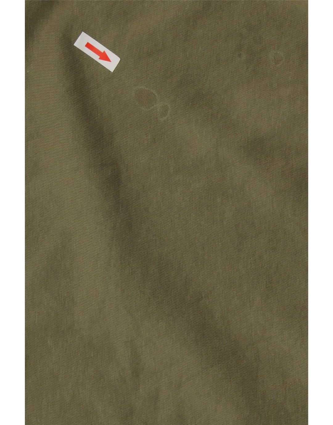 ADIDAS Ženska kratka prekomjerna majica s kratkim rukavima UK 14 Veliki kaki pamuk