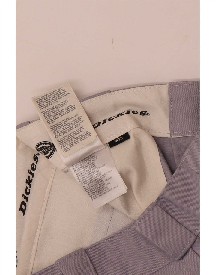 Dickies ženske ravne chino hlače W26 L26 ljubičasti poliester