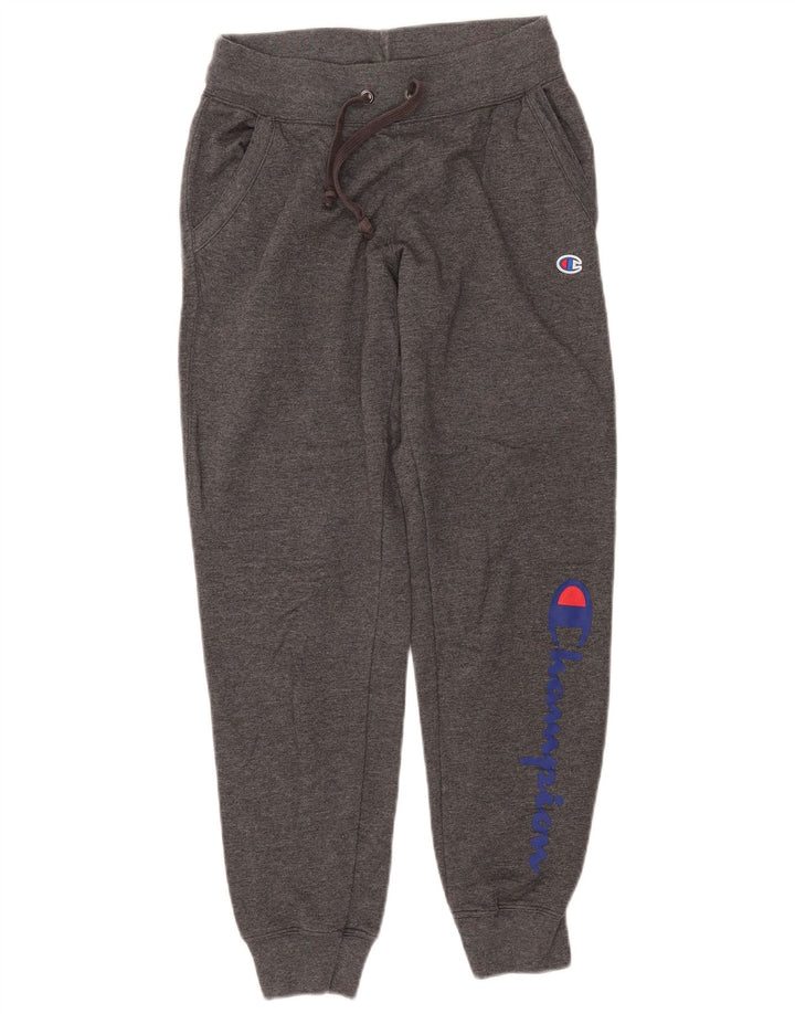 CHAMPION Ženske trenirke s grafičkim motivima Joggers UK 10 Small Grey