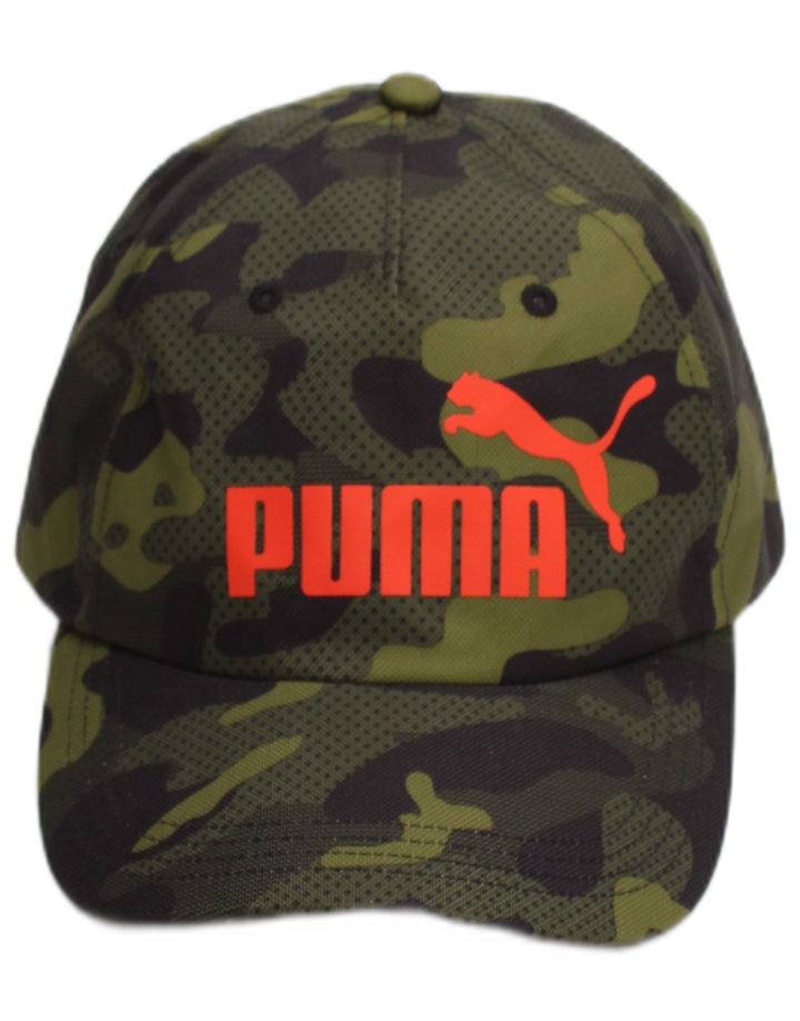 Puma Boys Graphic Baseball kapa jedne veličine, zeleni poliester