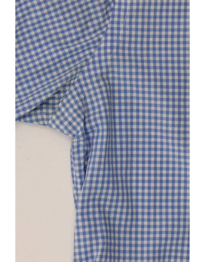 Ralph Lauren muška košulja XS plavi gingham pamuk