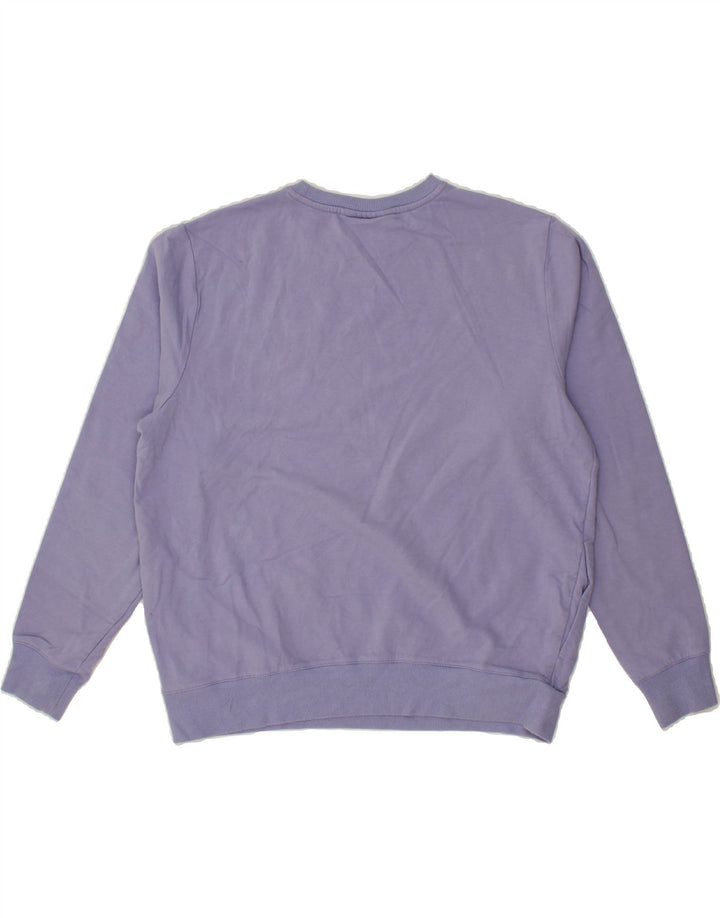 FILA Womens Sweatshirt Jumper IT 46/48 Large Purple Cotton Vintage Fila and Second-Hand Fila from Messina Hembry 