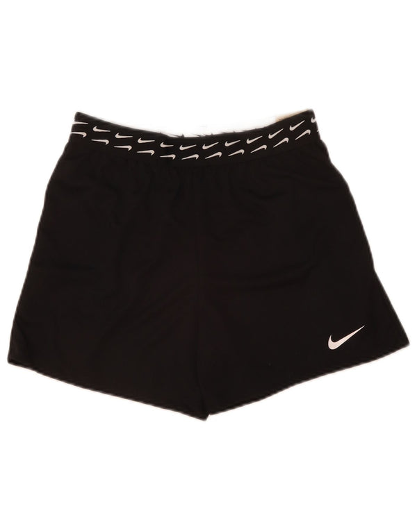 Nike Boys Dri Fit Graphic Sport Shorts 12-13 Years Large Crni Poliester