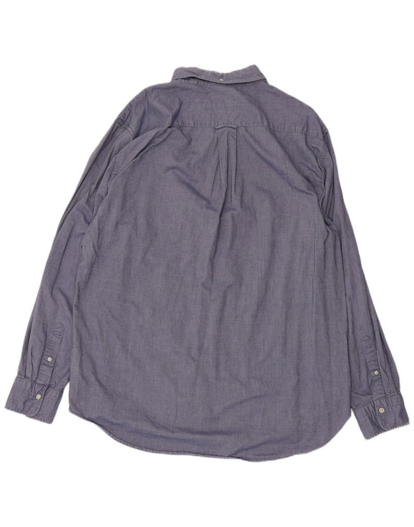 Gant muška košulja standardnog kroja veličina 45/46 2XL plavi pamuk