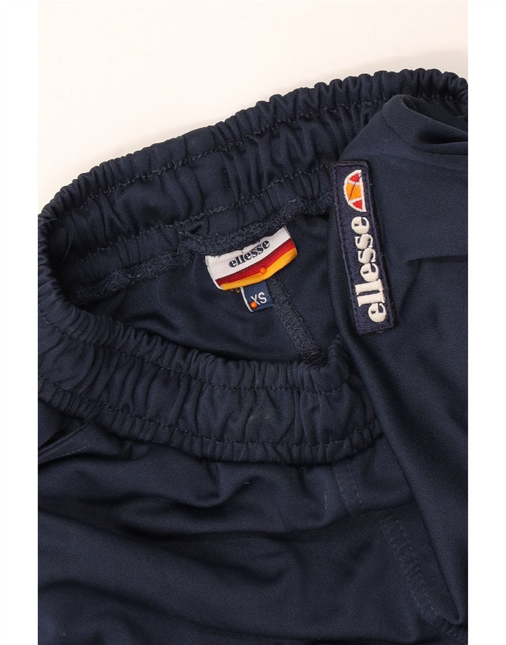 ELLESSE Ženske Graphic Trenirke Hlače UK 6 XS tamnoplavi poliester
