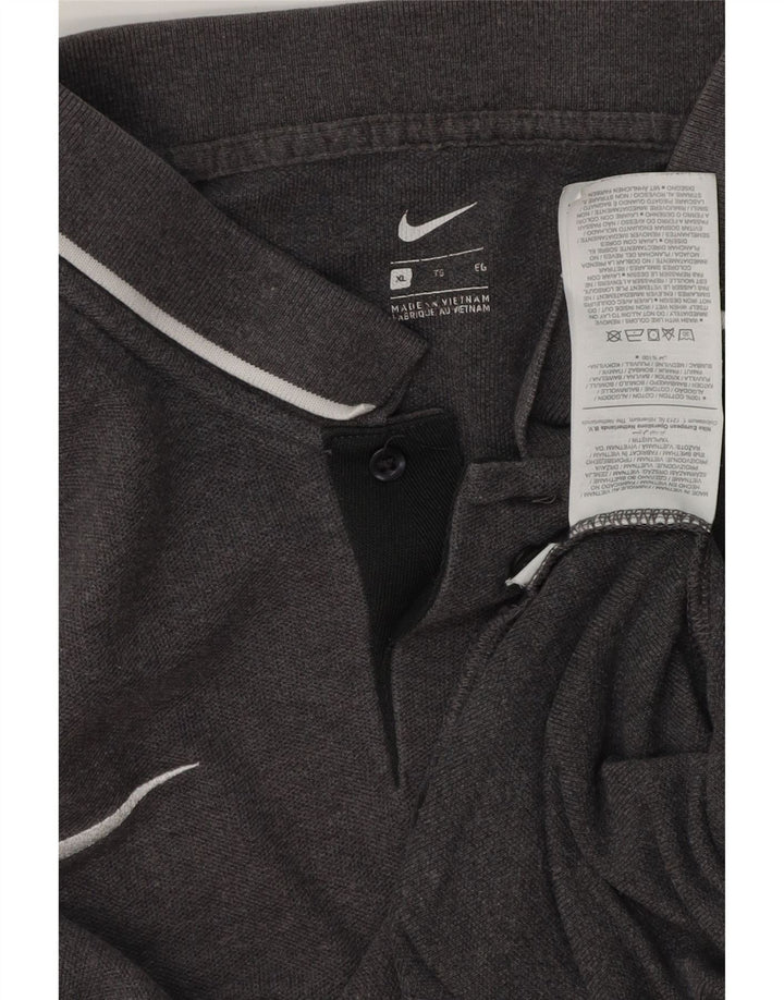 NIKE muška polo majica XL sivi pamuk