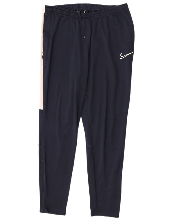 Adidas muške Dri Fit hlače za trenirku velike tamnoplave boje