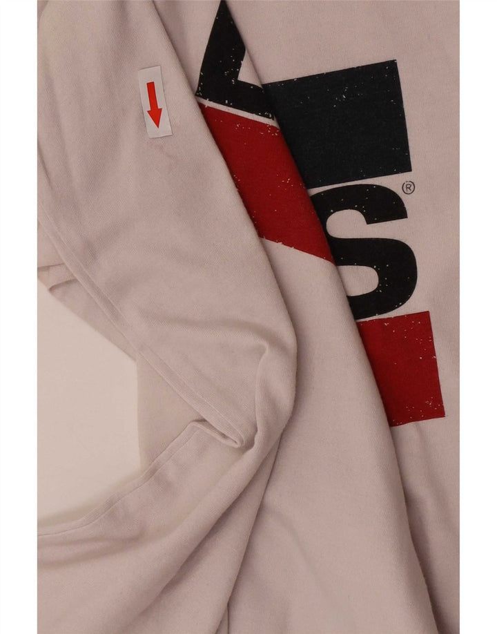 Levi's muška velika bijela majica s grafičkim motivima
